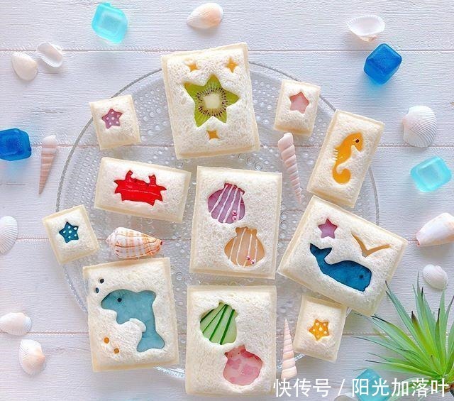 三明治|这么可爱的圣诞节三明治你舍得吃吗学习了!