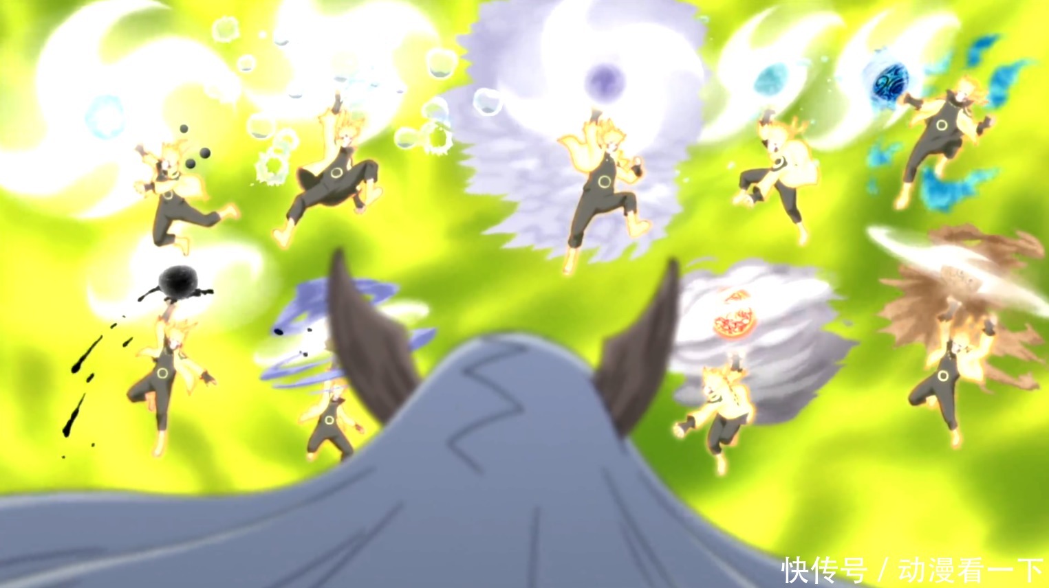 形态|能将丸子搓出花,鸣人的螺旋丸有哪些形态?螺旋手里剑也不放过?