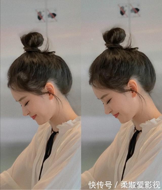 头发|丸子头:扎出了少女感,烟筒卷:烫出了洋气感,2021真不得了