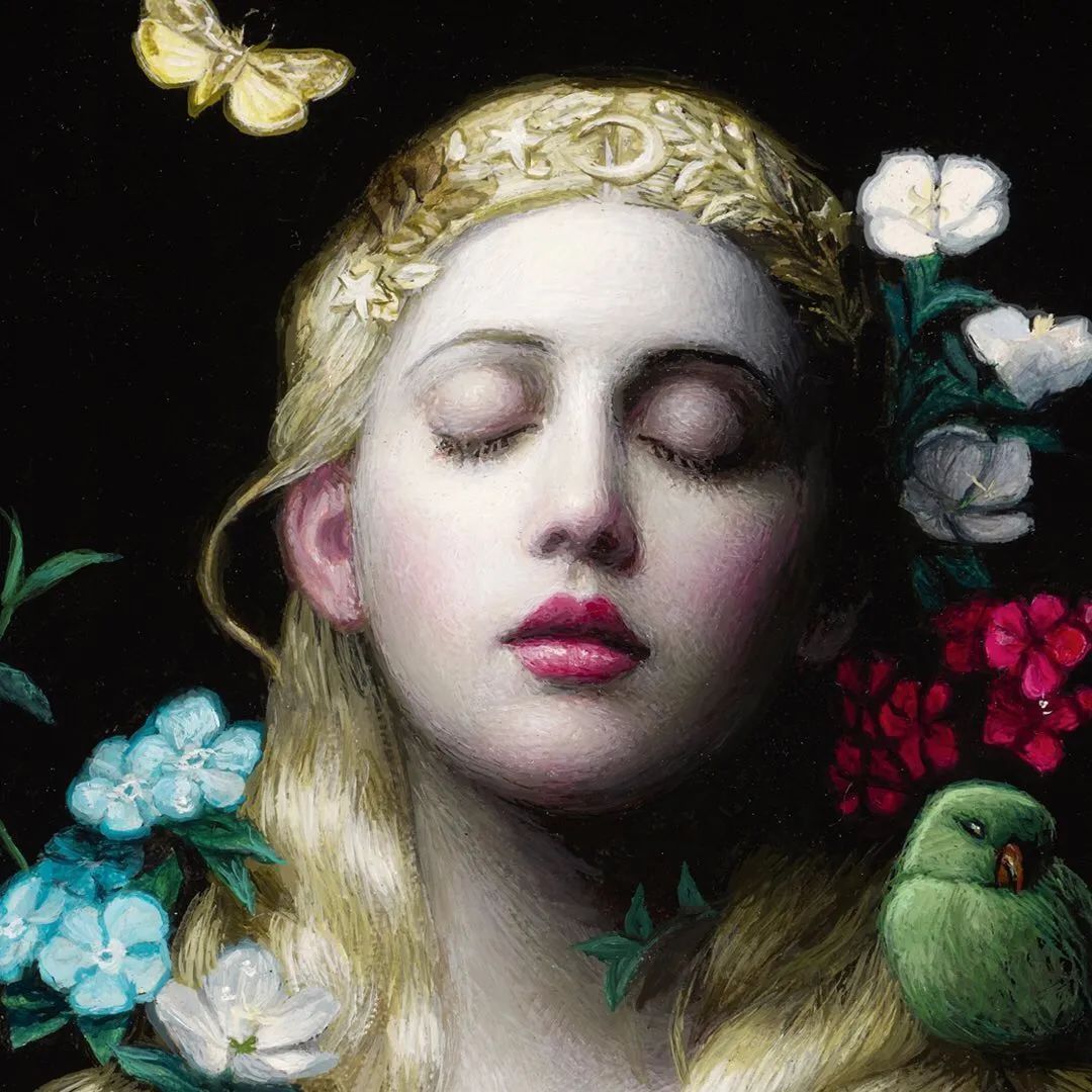 性感!太上头!她笔下的神秘唯美女子,比蜜桃还嫩!