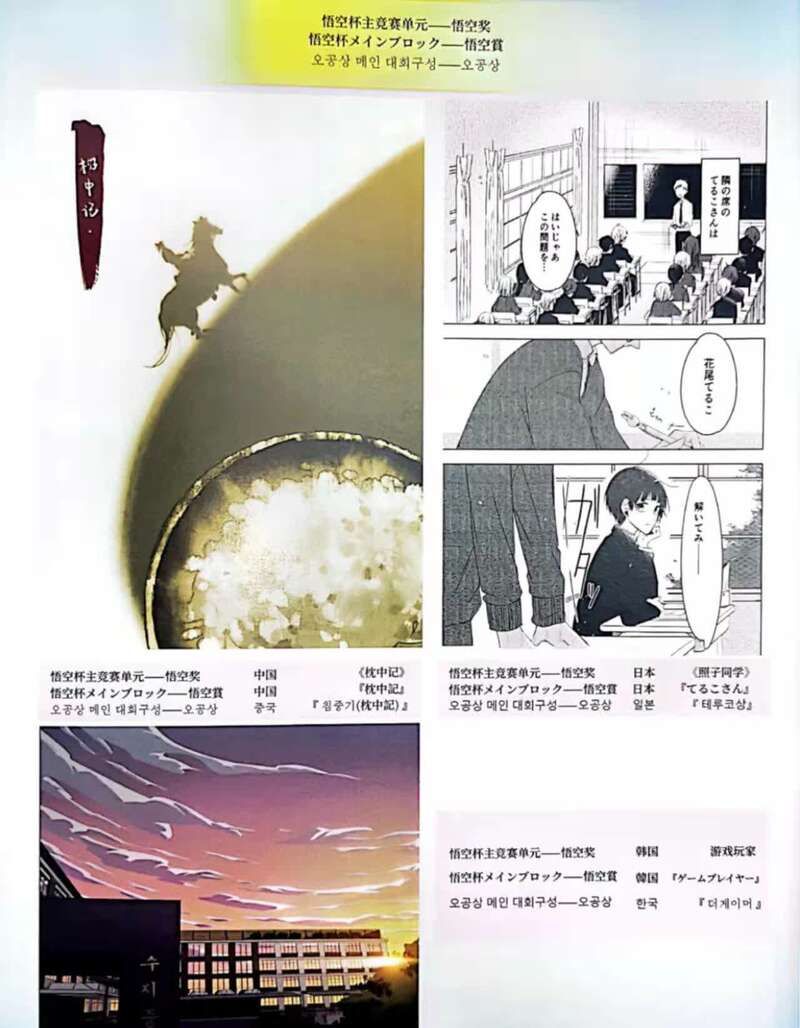 三国|逐梦在东方，“悟空杯”中日韩青少年漫画大赛2020颁奖典礼在京举办