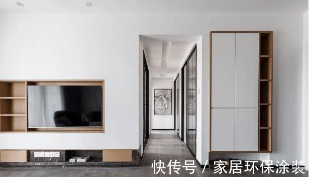 收纳|88㎡化繁为简,灰白色调干净利落,共花16万,效果无可挑剔