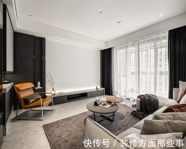 两居室|72㎡现代开放式两居室敞亮大气,亲朋好友参观后一脸羡慕