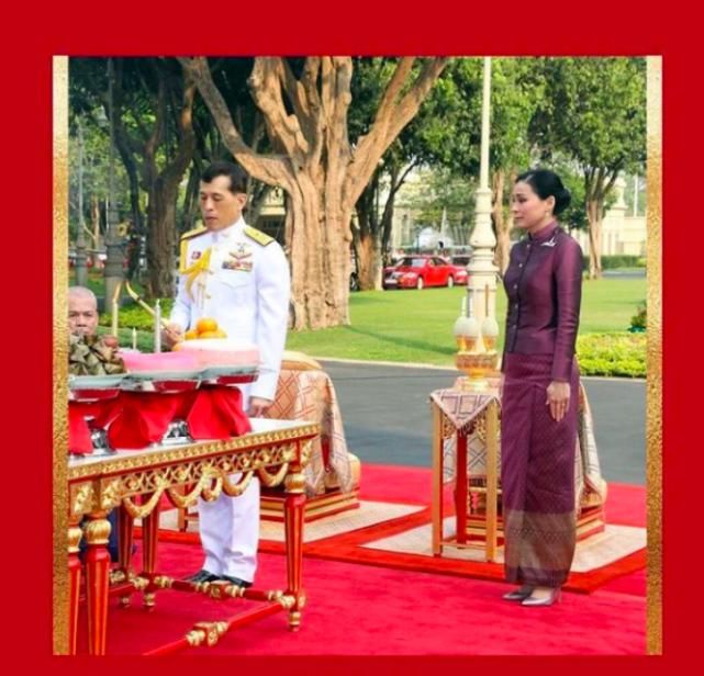 诗琳通公主庆祝中国春节好用心！中山装太遮肉，苏提达忙效仿急于讨好