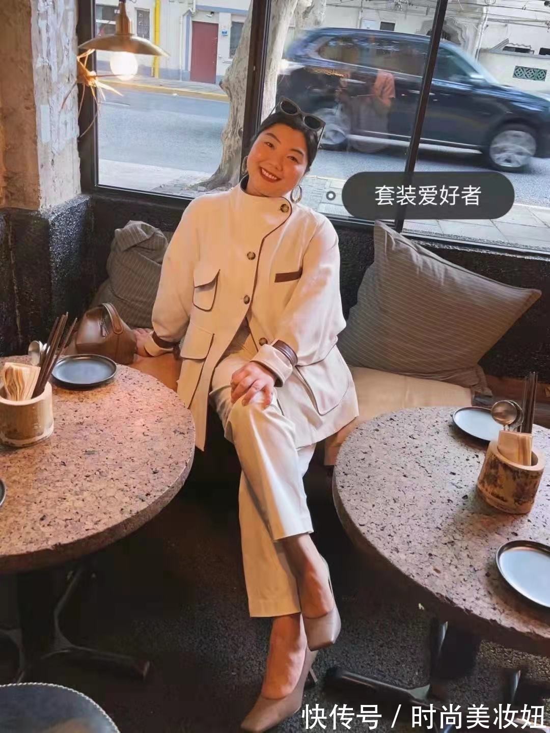 穿搭 这才是中年微胖女人该有的穿搭,高级简约又显贵,无关身材