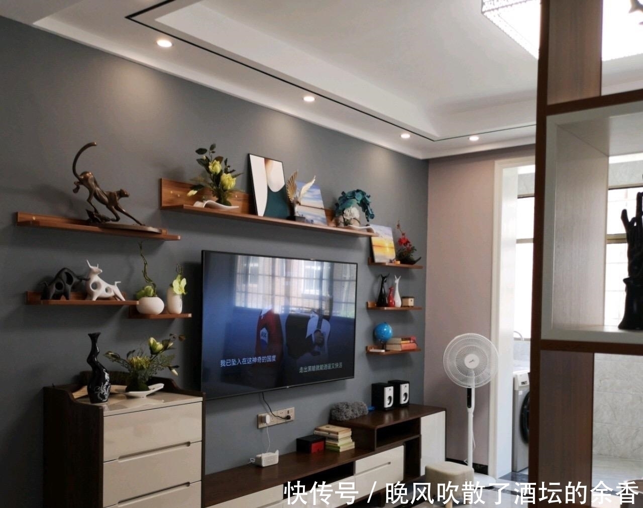 装饰画|新房终于完工,花了14W漂亮大气,家人都说全屋都挑不出半点毛病