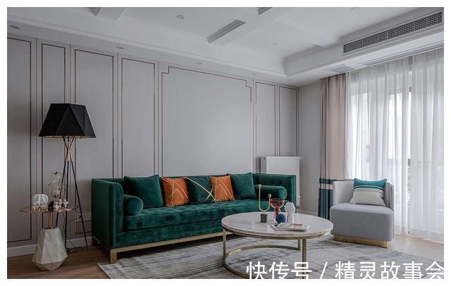 现代|253平现代风轻奢别墅,多元素设计复古大气,见之难忘的奢美空间