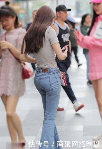 衣服|美女“无敌”一样的身材,衣服咋整都好看!