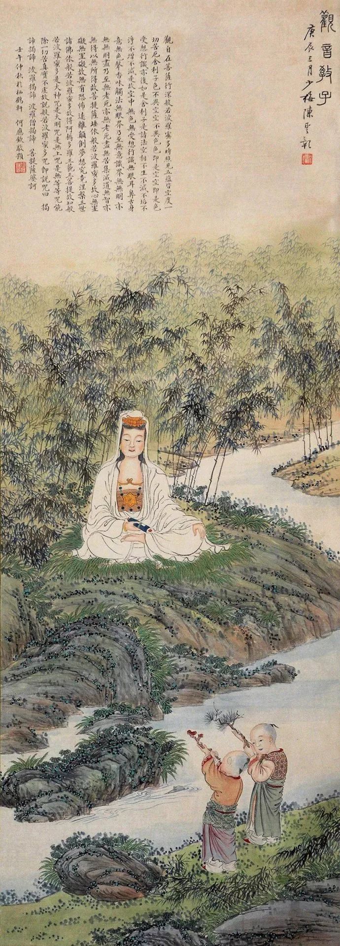 陈少梅$他被誉为“当代唐伯虎”“唐寅以后第一人”，真不过分