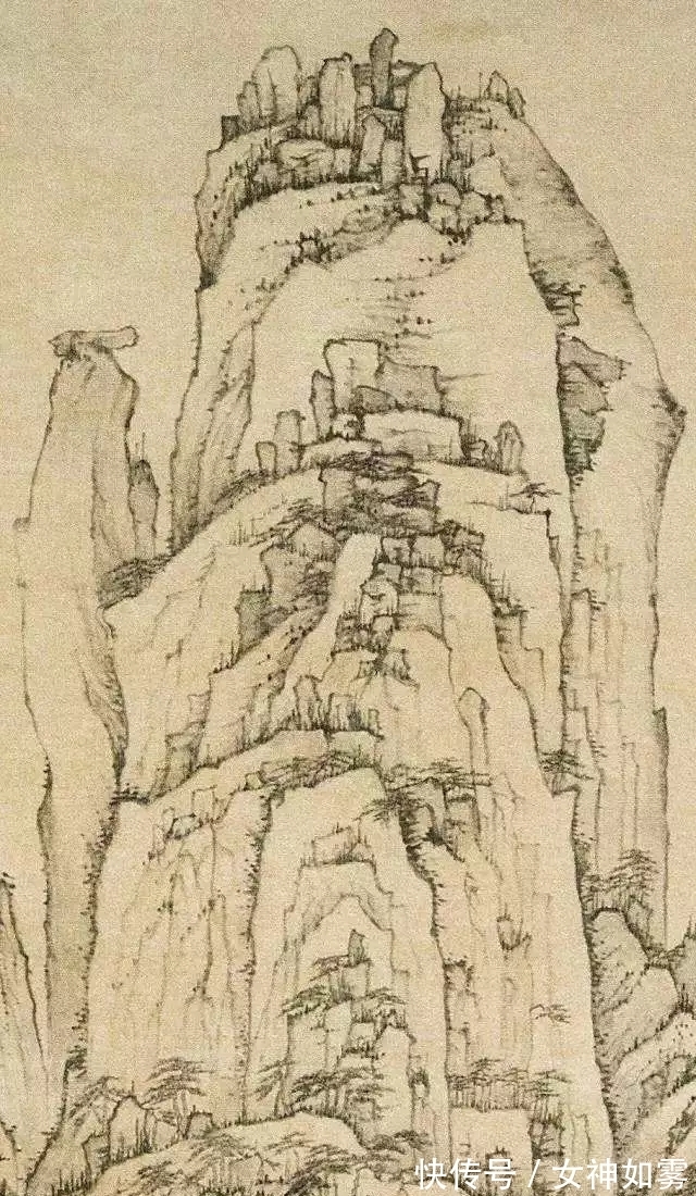 孤寂@长日静坐空潭,月夜孤啸危岫|弘仁山水画精选