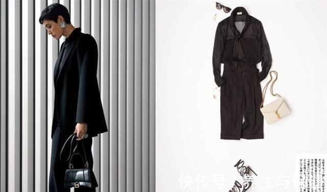 穿搭 40+女人衣柜必备黑衬衫,穿出气质与自信,独有的魅力让人着迷!