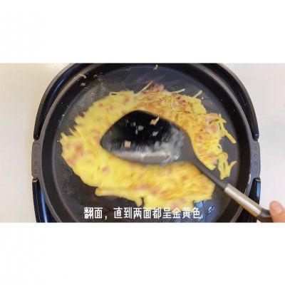 小葱|原来香肠土豆丝饼才是真正的米饭杀手