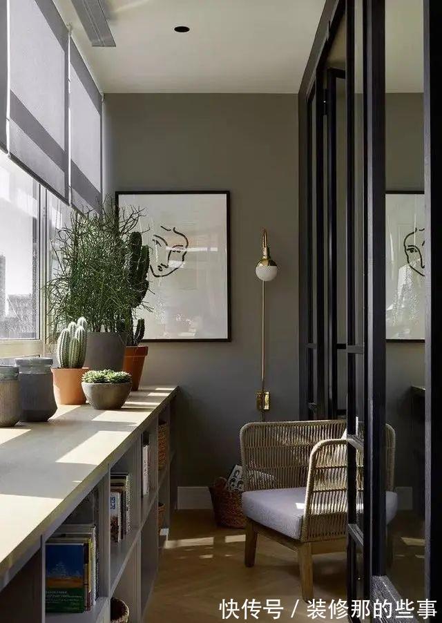 书房|书柜位置丨家里没有书房,书柜怎么放?这5种设计太妙了!