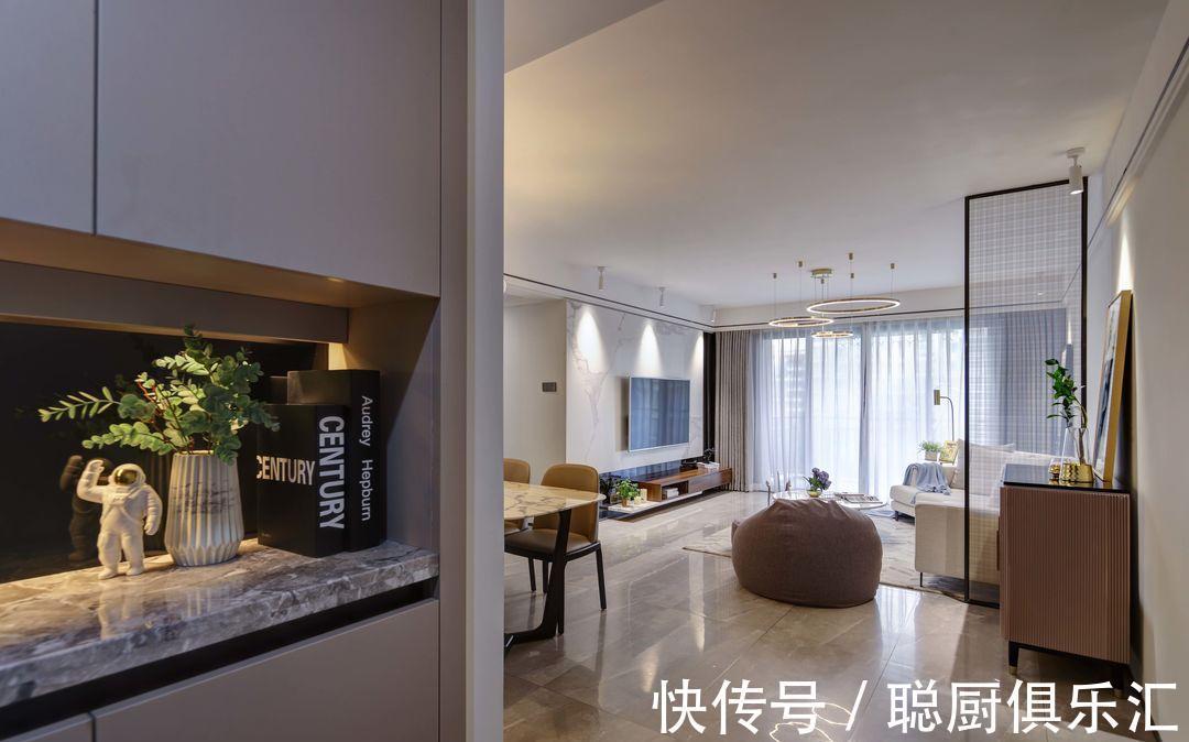 小家|120平方米的现代之家,艺术和时尚共存,充满独特的格调