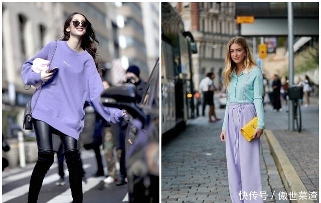 过时|黑白灰过时了,今年秋天流行甜甜的马卡龙色,内搭外套都好看