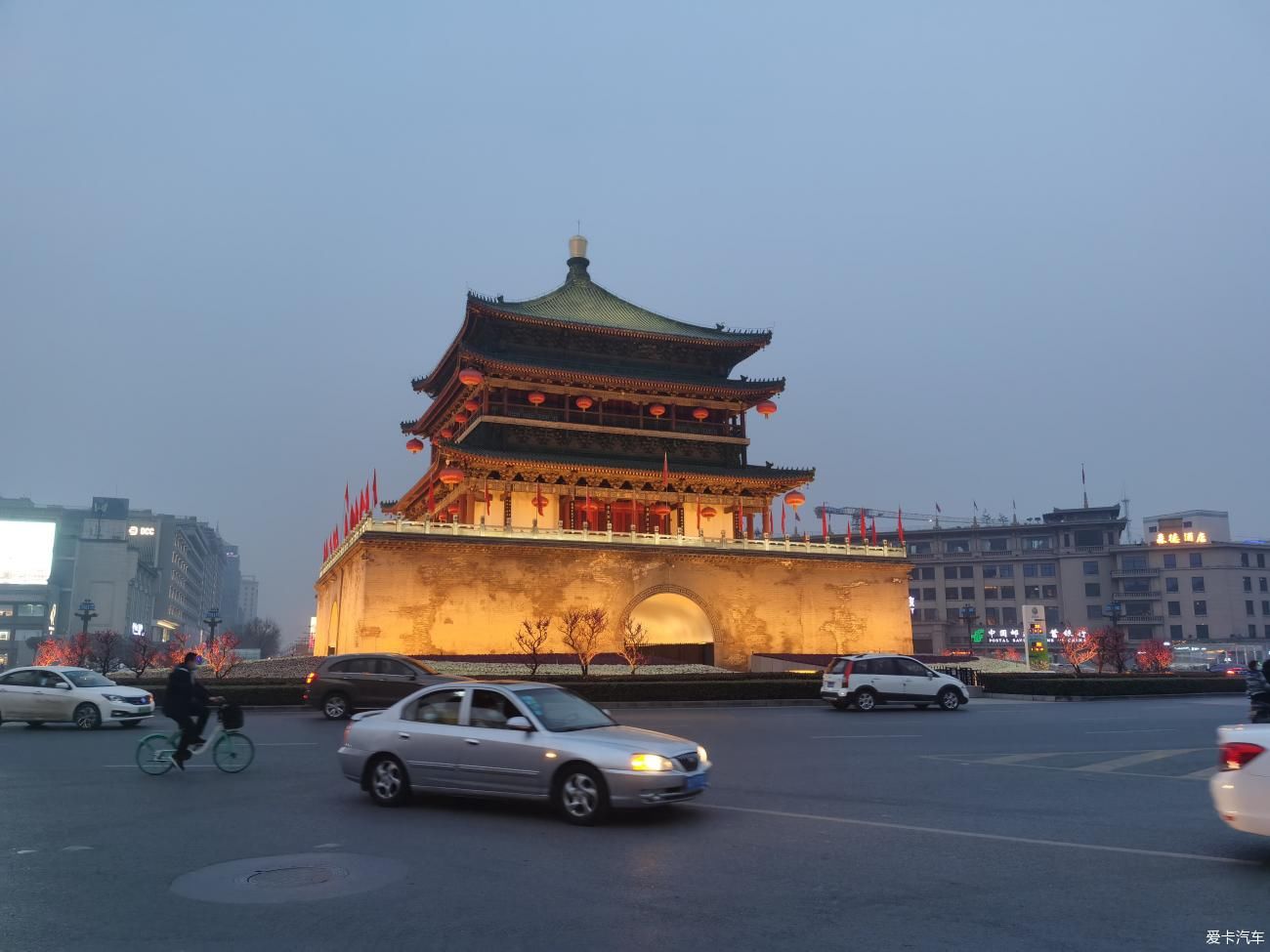 春节西安看灯会