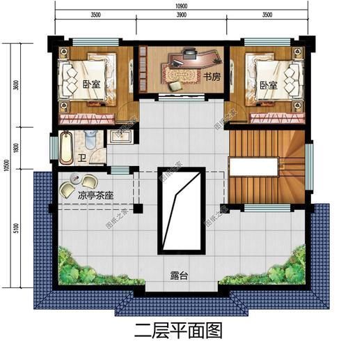 户型|120平米左右农村小四合院设计，韵味十足，领略中式建筑的美