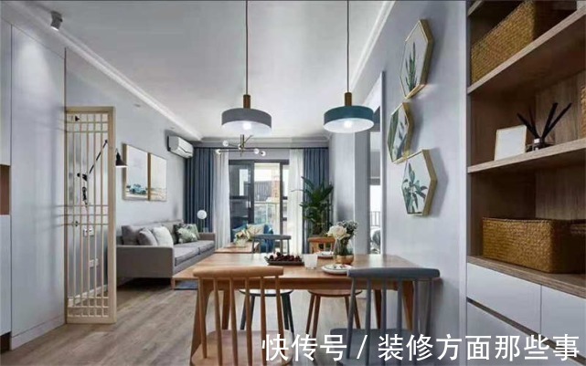 客厅|120㎡毛坯房装修风格够有个性的!这样的北欧风没见过,挺新鲜