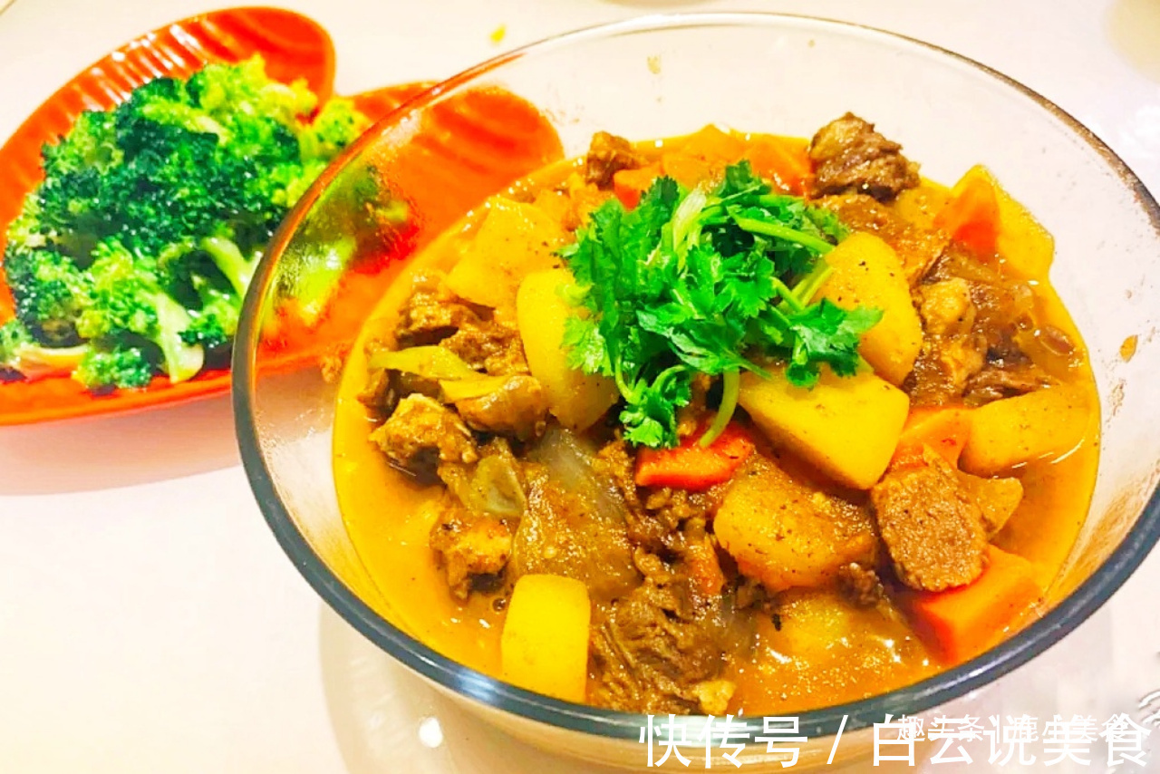 炖牛肉软烂不柴,全靠多加“2料”!肉味香浓酥软,营养又滋补!