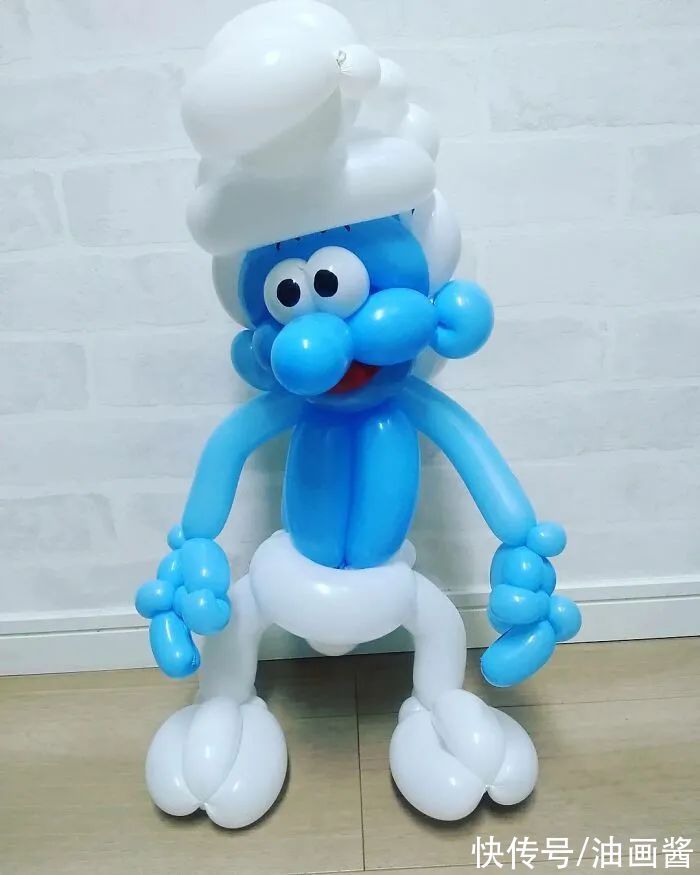 卡通角色|该来的还是来了!童年梦想成真,他用气球扭出经典的卡通角色