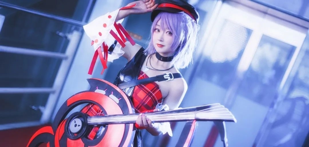 cos:王者荣耀·小乔音你心动cos正片@蓝璃