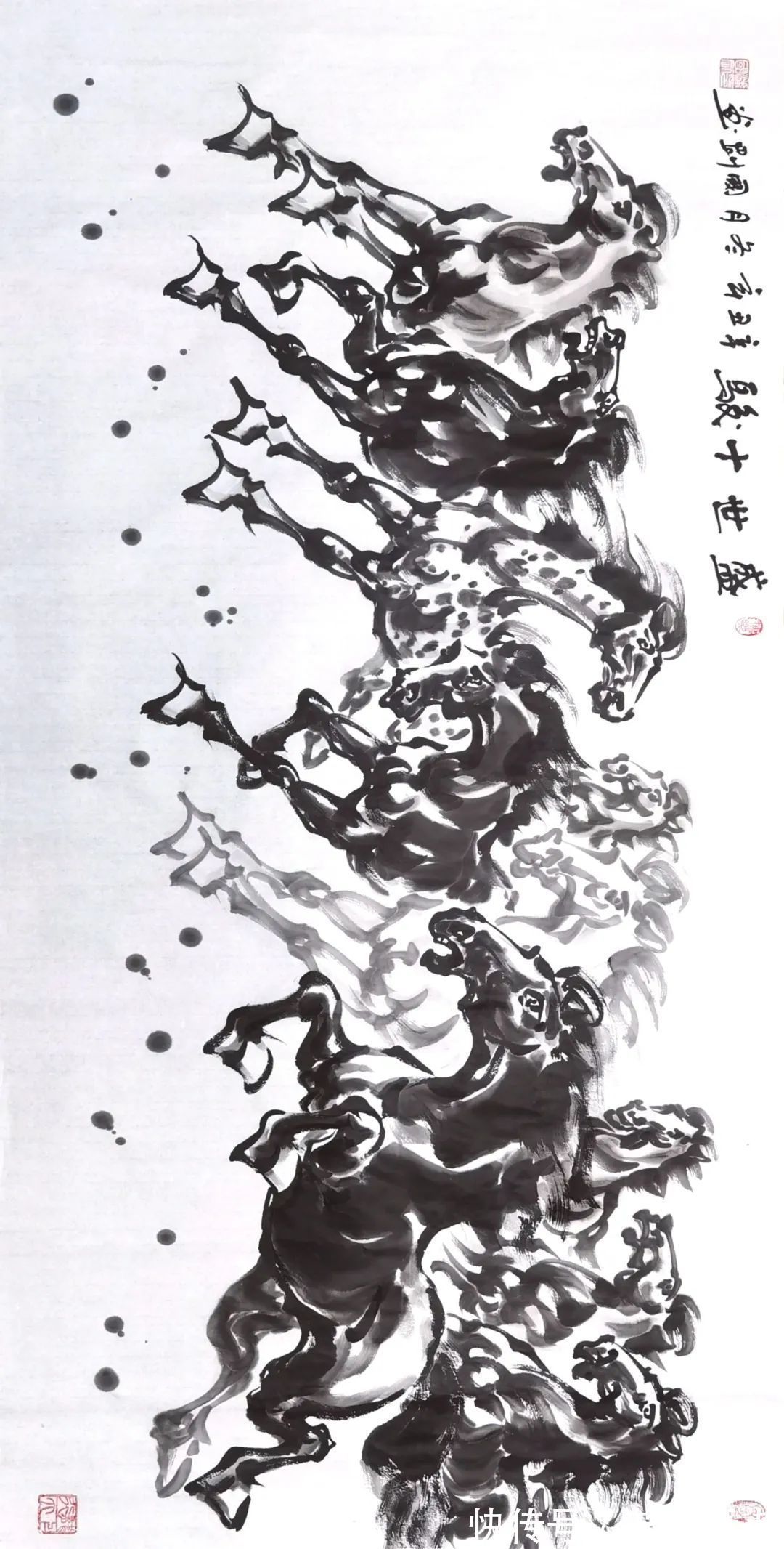 八骏雄风&【瑞虎迎春·福马贺岁】著名福马画家潘国刚老师优秀作品展
