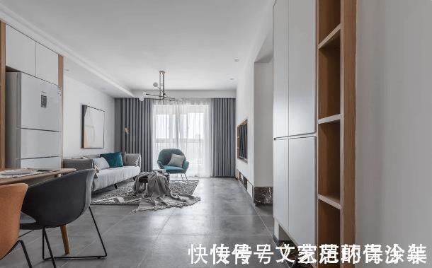 厨房|88㎡化繁为简,灰白色调干净利落,共花16万,效果无可挑剔