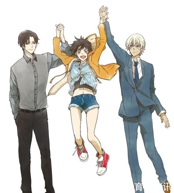 冲矢|《名侦探柯南》同人图,赤井秀一秀腹肌,安室透那张图有亮点