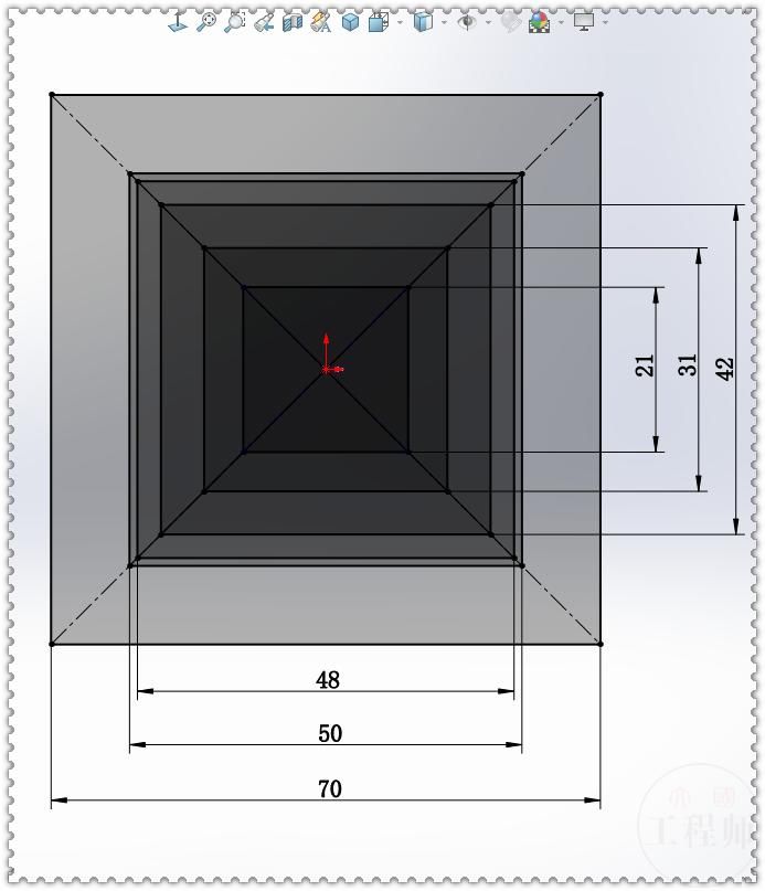 曲面扫描|用SolidWorks画一座古楼，其实一个扫描就能完成