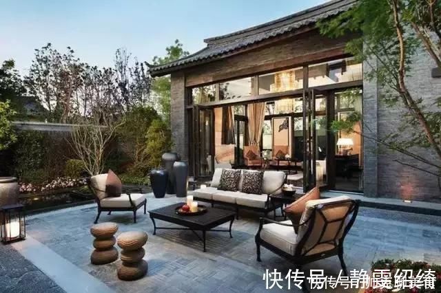 花园庭院|15个新中式“花园庭院”,如果我有院子,一定要设计成中式的