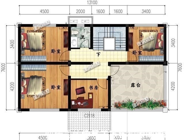 一厅|宅基地深度不够，室内怎么布局看看这2栋典型欧式别墅代表！
