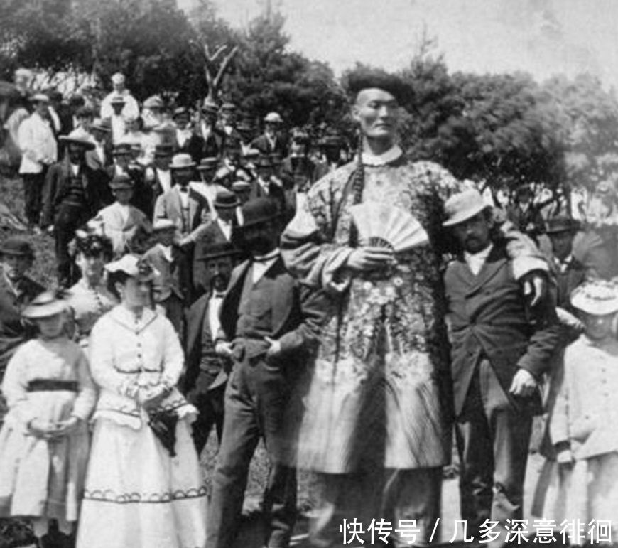 晚清|晚清第一“高人”比姚明还高，被带去欧洲表演，一下子成了明星