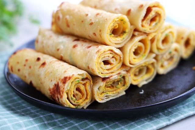 蛋液|比手抓饼简单,比油条健康,简单易做,早餐吃太好了,家人都爱吃