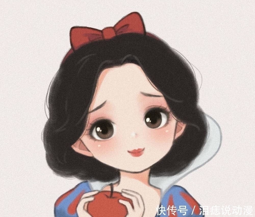 艾丽儿|大触手绘Q版迪士尼公主,乐佩一看就很难驾驭,艾莎一眼万年