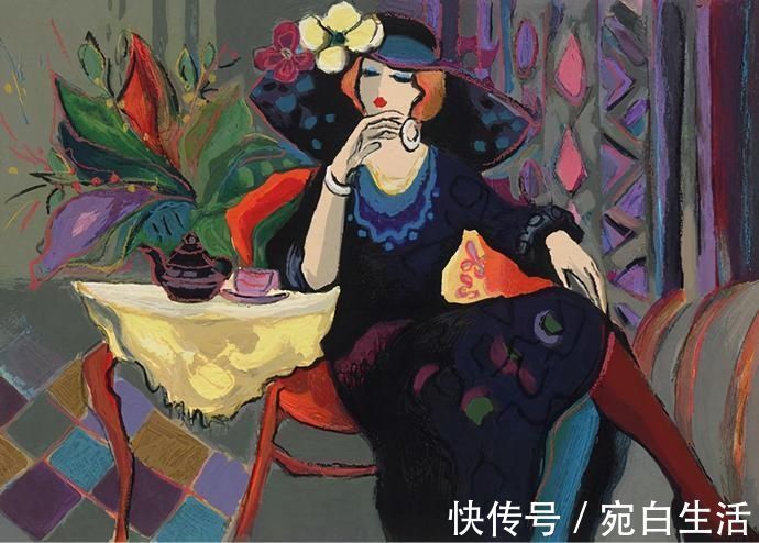 isaac maimon！以色列艺术家人体油画中的女郎，优雅而迷人