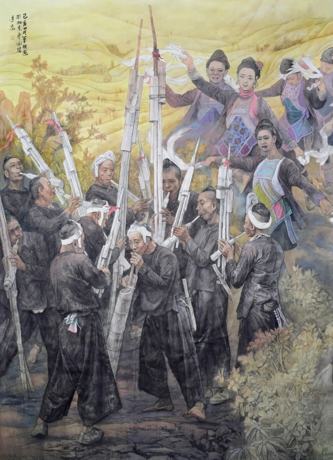 先生#全国艺术名家邀请展—— 陈军琪中国画作品赏析