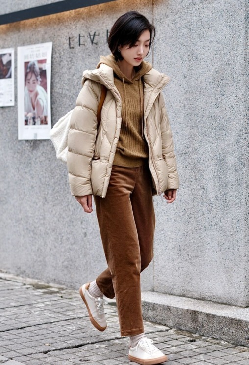 短款|会“打扮”的女人,秋冬穿衣都离这3套羽绒服,保暖不说还时髦