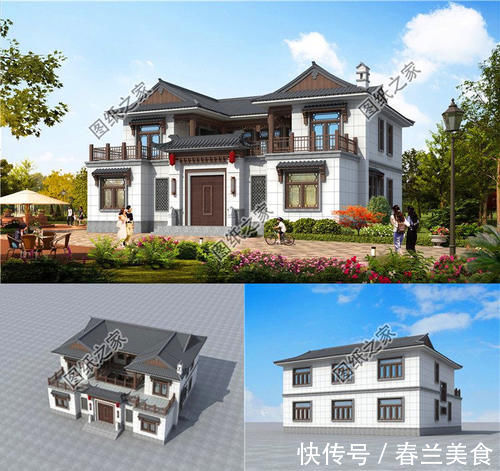 面子|强烈推荐三款农村四合院设计图,这样的别墅在农村建一栋绝对有面子