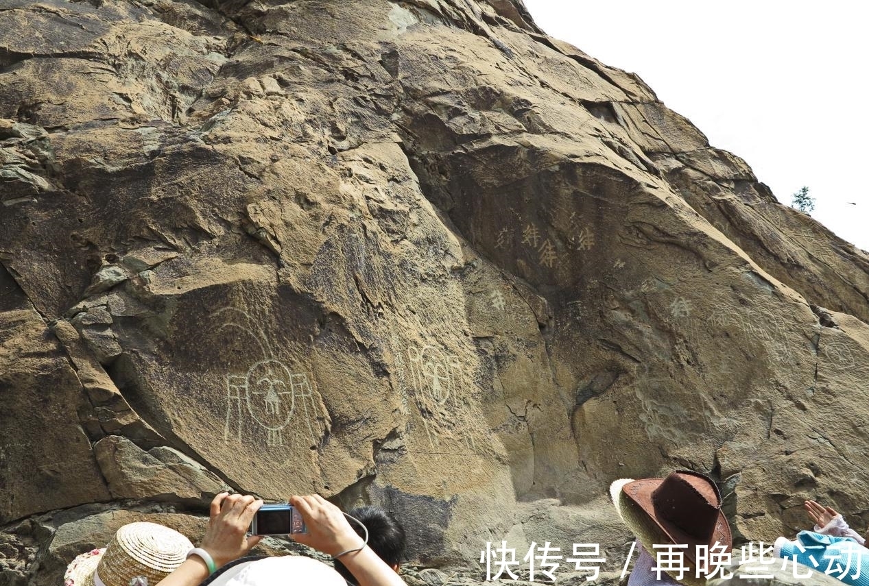 西夏|3000～10000年前，远古人在贺兰山的岩石上写写画画，画了什么？