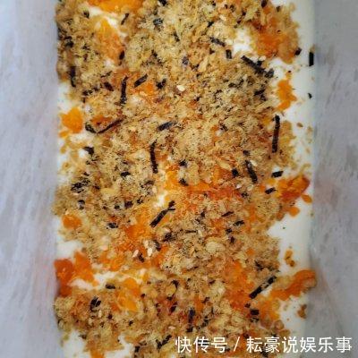 咸蛋黄肉松|学会这道咸蛋黄肉松古早味蛋糕,吃饭时间不用愁