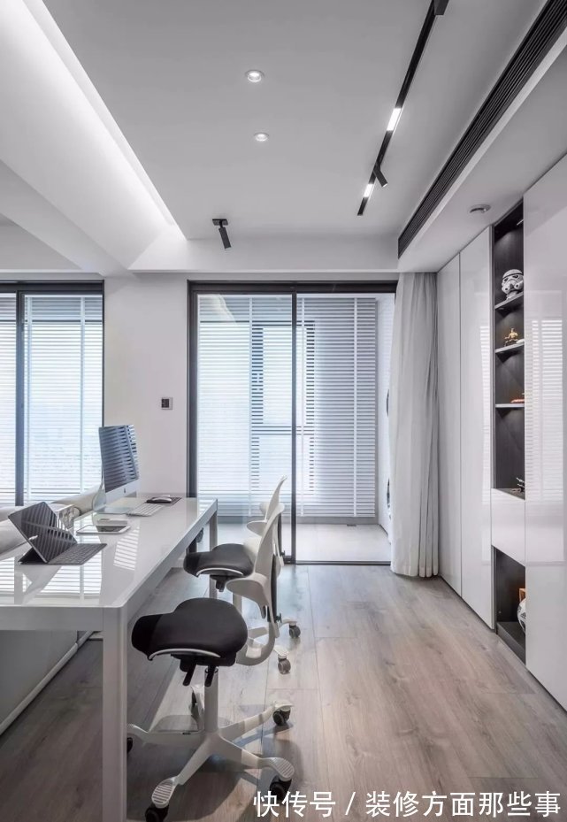 现代|120㎡现代轻奢风开放式设计和朴素的色调,有一种高品质的氛围!