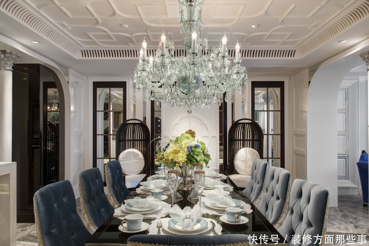 装修|137平古典三居室端正稳健,富于变化体现出中国传统美学精神