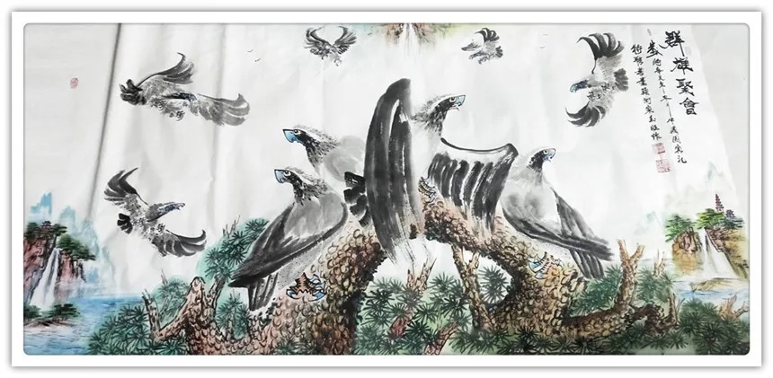 朱小峰@书画名家杨玉旺:「文化强国推广计划」年度风采展