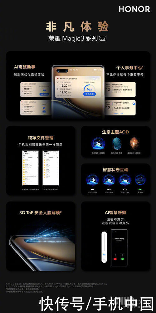 ic3|AI智慧科技加持 一张图看懂荣耀Magic3系列非凡体验