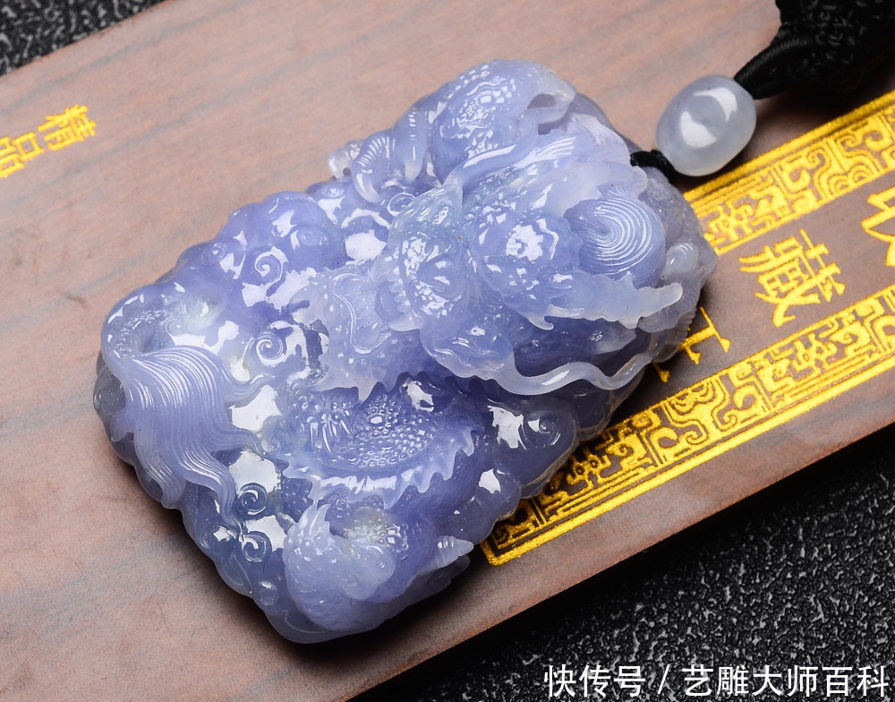 玉雕大师 李彬弟 玉雕作品 海之蛟龙