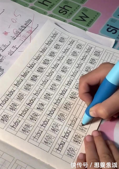 印刷体|3年级男孩的作业本走红,字迹堪比“印刷体”,妈妈却开心不起来
