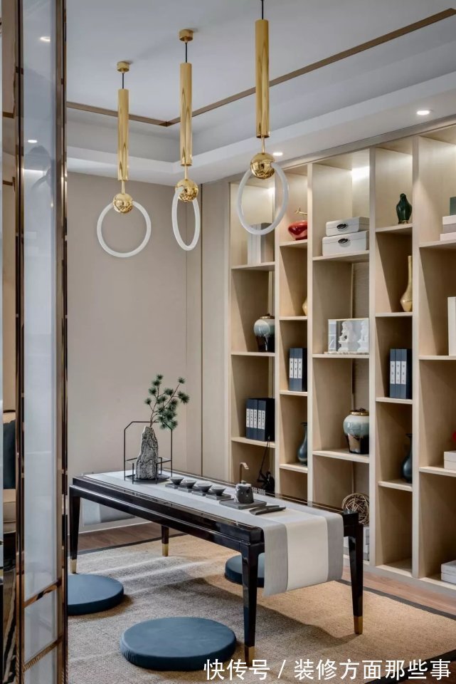新中式|这个140平新中式,奢华又雅致!