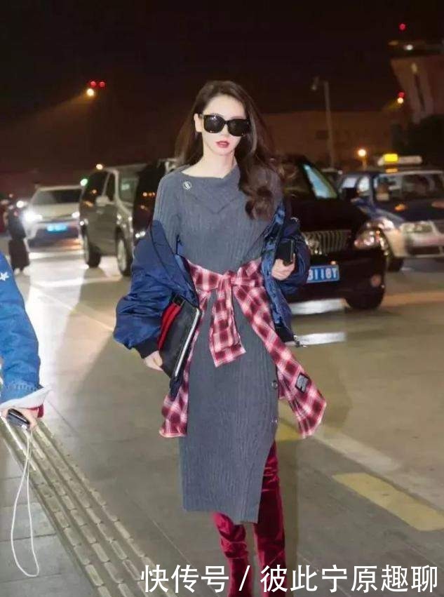 长度|最近火了一种穿法,叫“及臀羽绒服+裙子”,保暖显瘦,照穿准美