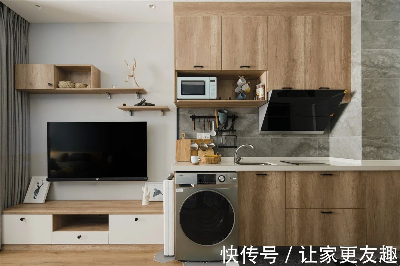 收纳|38㎡小户型神级改造,巧妙偷面积,收纳不输大户型