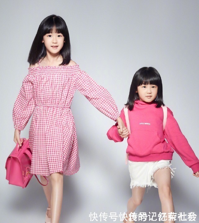 星二代|陆毅大女儿“筷子腿”抢镜,但妹妹近照曝光,才知啥叫“漫画脸”